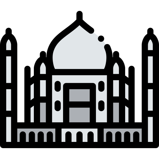 taj mahal icono gratis