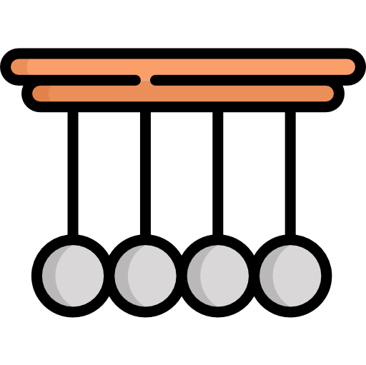 Pendulum Kawaii Lineal color icon