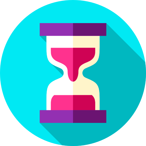 reloj de arena icono gratis