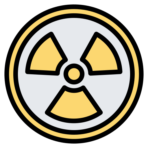 Nuclear Generic color lineal-color icon