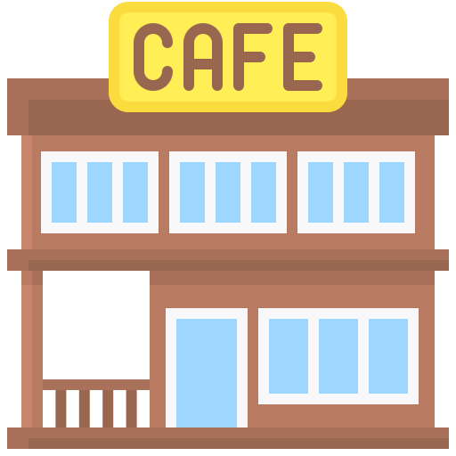 cafetería icono gratis