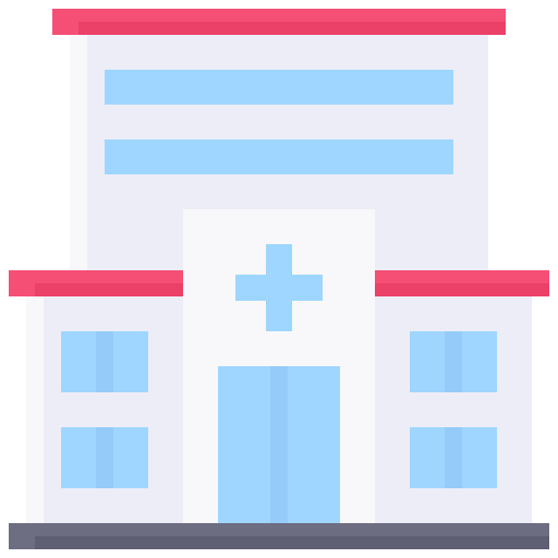 Hospital Generic color fill icon