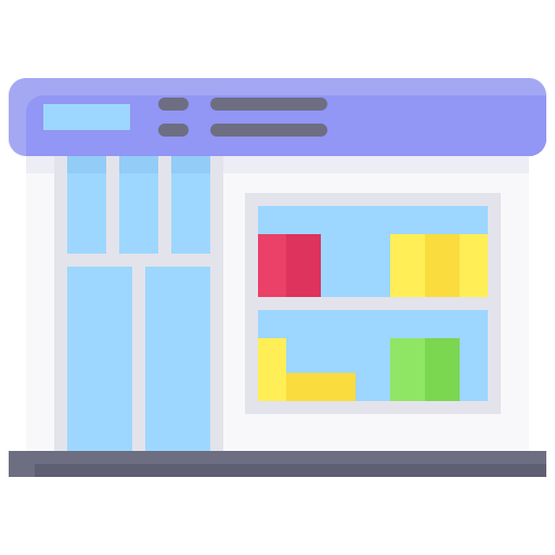 centro de distribución icono gratis