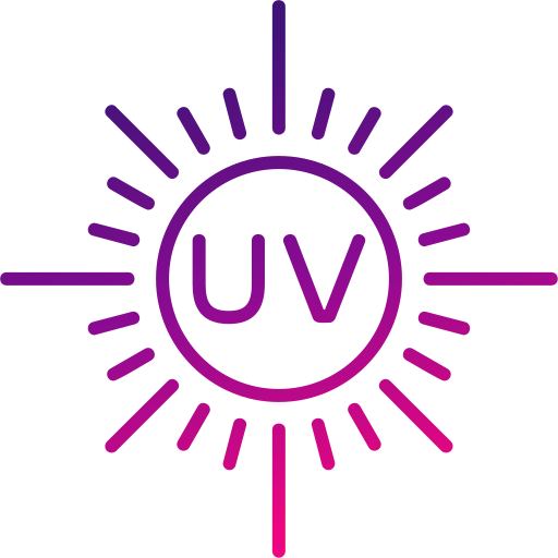 ultravioleta icono gratis