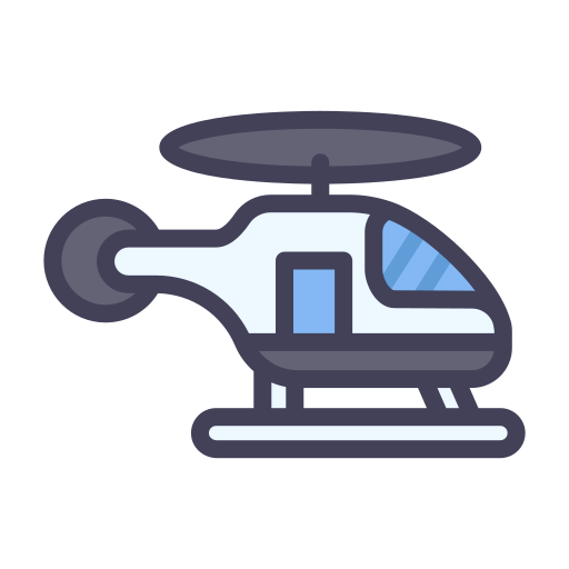 Helicopter free icon