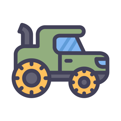 tractor icono gratis