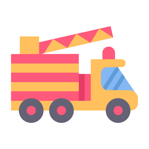 Firefighter car free icon