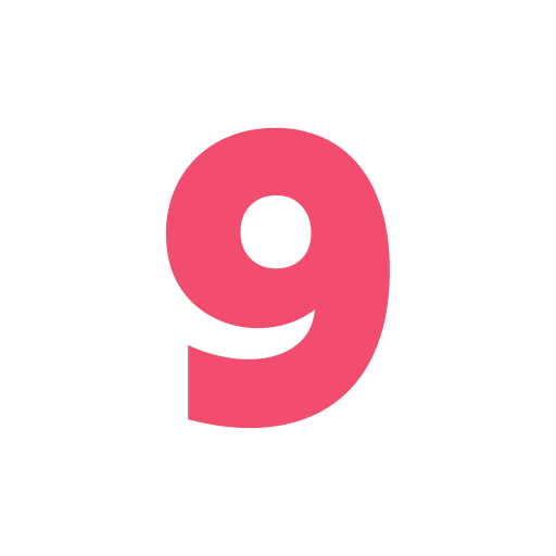 Nine free icon