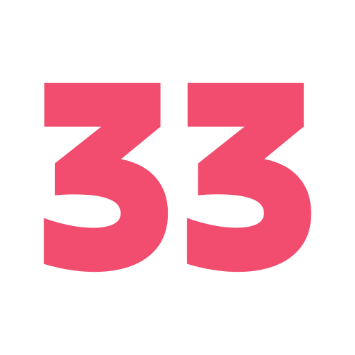 Thirty three free icon Thirty three free icon
