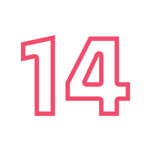 catorce icono gratis
