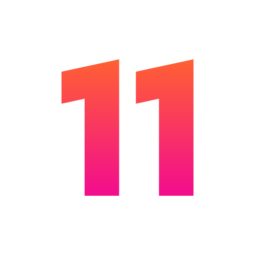 Eleven free icon Eleven free icon