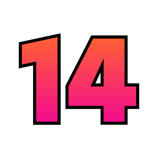 catorce icono gratis