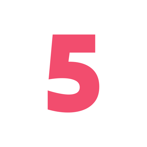 Five free icon