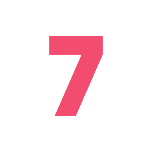 Seven free icon