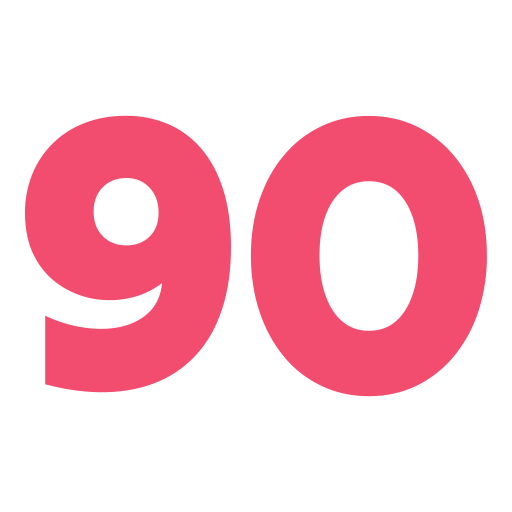 quatre-vingt-dix Icône gratuit quatre-vingt-dix Icône gratuit