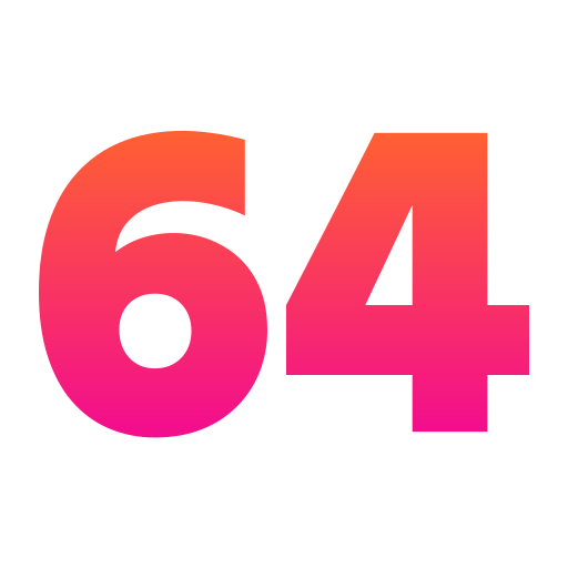 64 Generic gradient fill icon