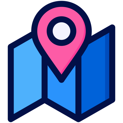 Map Generic Color Lineal-color Icon