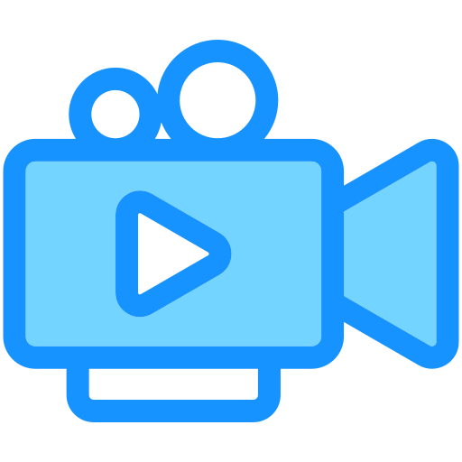 camara de video icono gratis