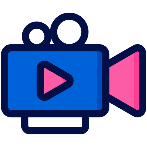 camara de video icono gratis