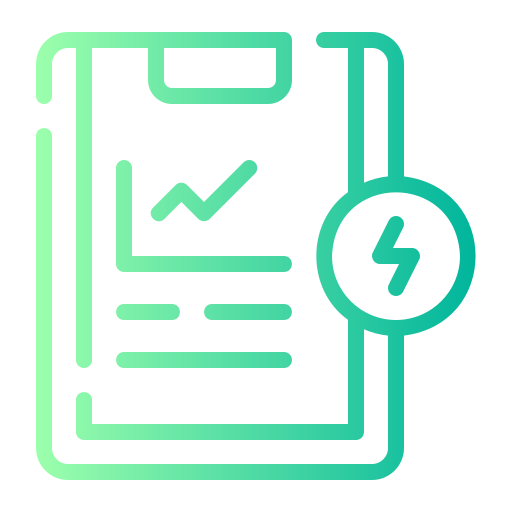 investigación energética icono gratis