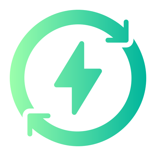 Renewable energy Generic gradient fill icon