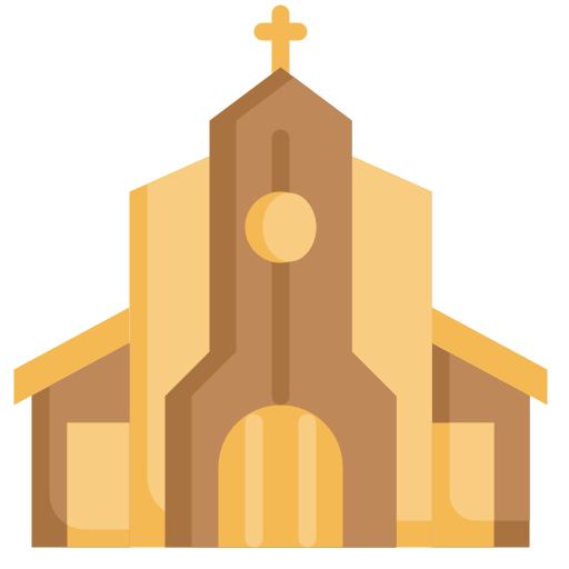 Church Generic color fill icon