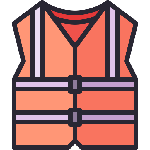 Reflective vest - free icon