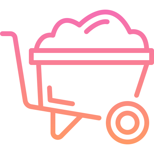 Wheelbarrow free icon Wheelbarrow free icon