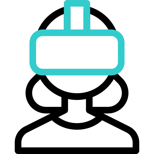réalité virtuelle Icône gratuit réalité virtuelle Icône gratuit