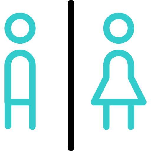 Toilet Basic Accent Outline icon