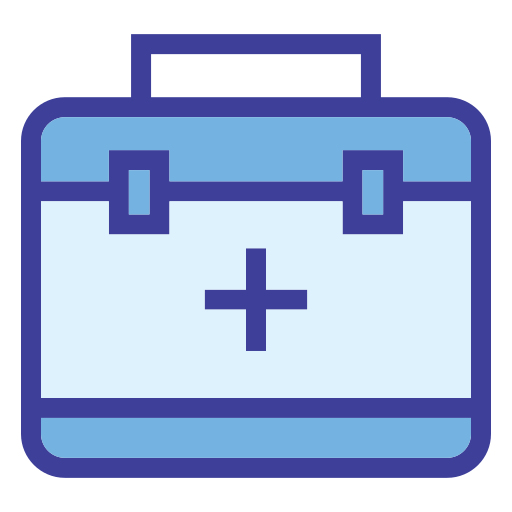 botiquín médico icono gratis