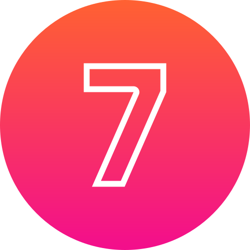 sieben kostenlos Icon sieben kostenlos Icon