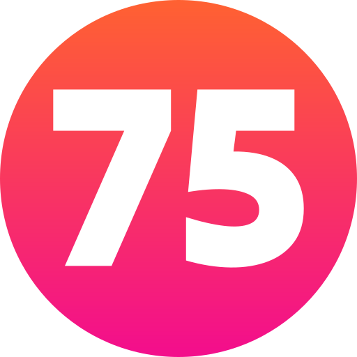 75 бесплатно иконка
