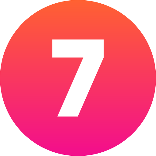 sieben kostenlos Icon