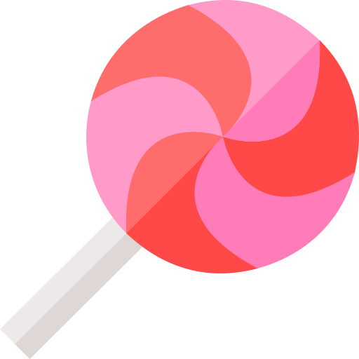 Lollipop Basic Straight Flat Icon