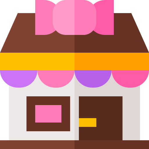 dulcería icono gratis