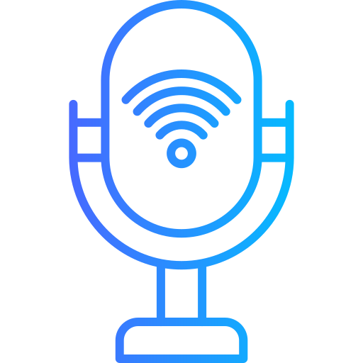 micrófonos icono gratis