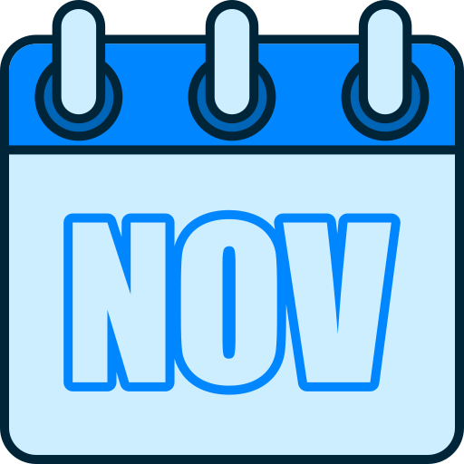 noviembre icono gratis