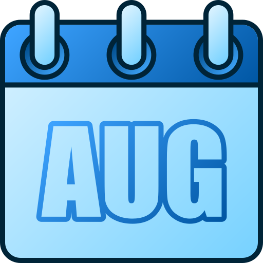 agosto icono gratis
