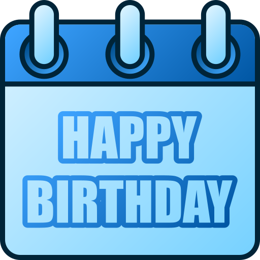feliz cumpleaños icono gratis
