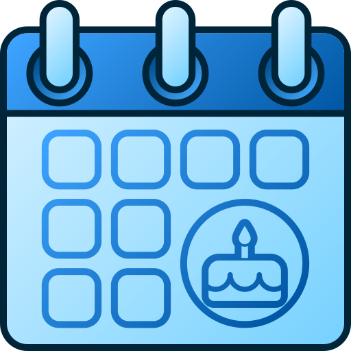 cumpleaños icono gratis