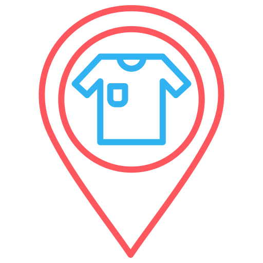 tienda de ropa icono gratis