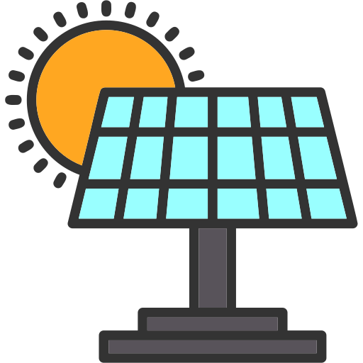 panel solar icono gratis