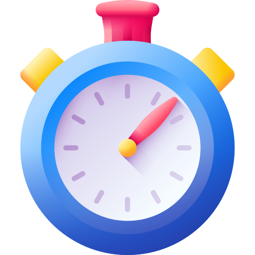 Free Vector  Stopwatch timer cartoon icon illustration.