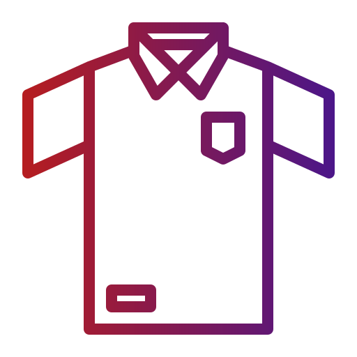 camisa polo icono gratis