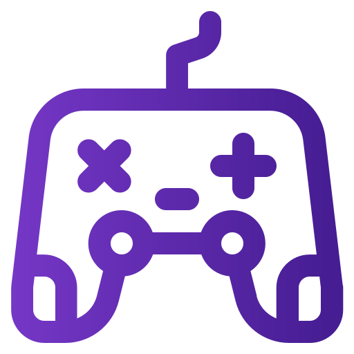 Gamepad Generic gradient outline icon