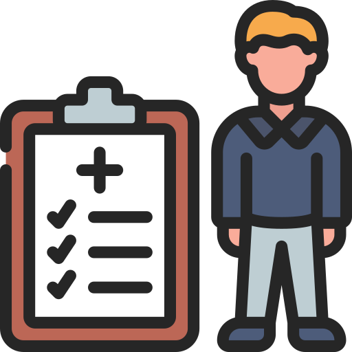 revisión médica icono gratis