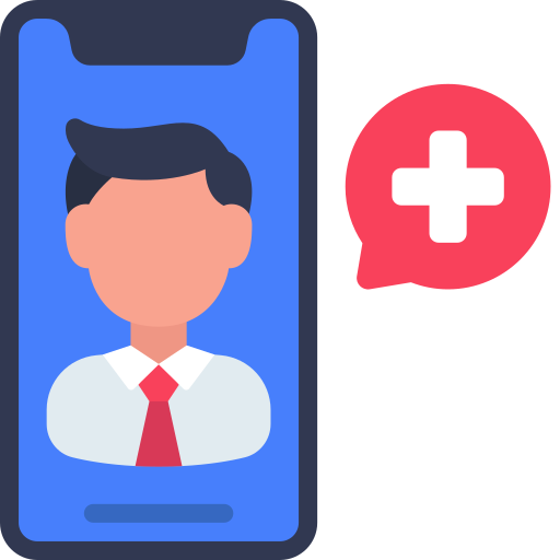 telemedicina icono gratis