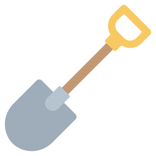 Shovel Generic color fill icon