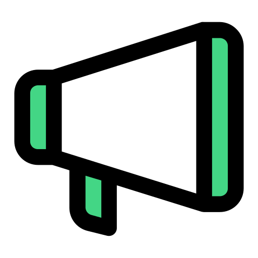 megafone grátis ícone